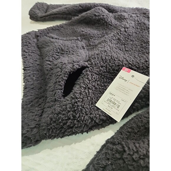 Disney warm Sherpa Sweater For Toddler Girl's Size 2T Black Minnie Mouse - Picture 4 of 7